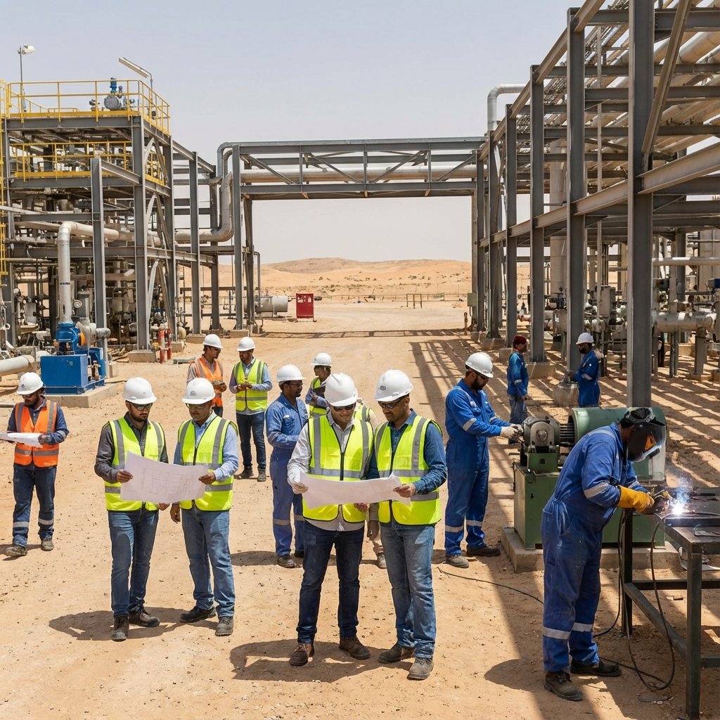 Plant Piping Installation